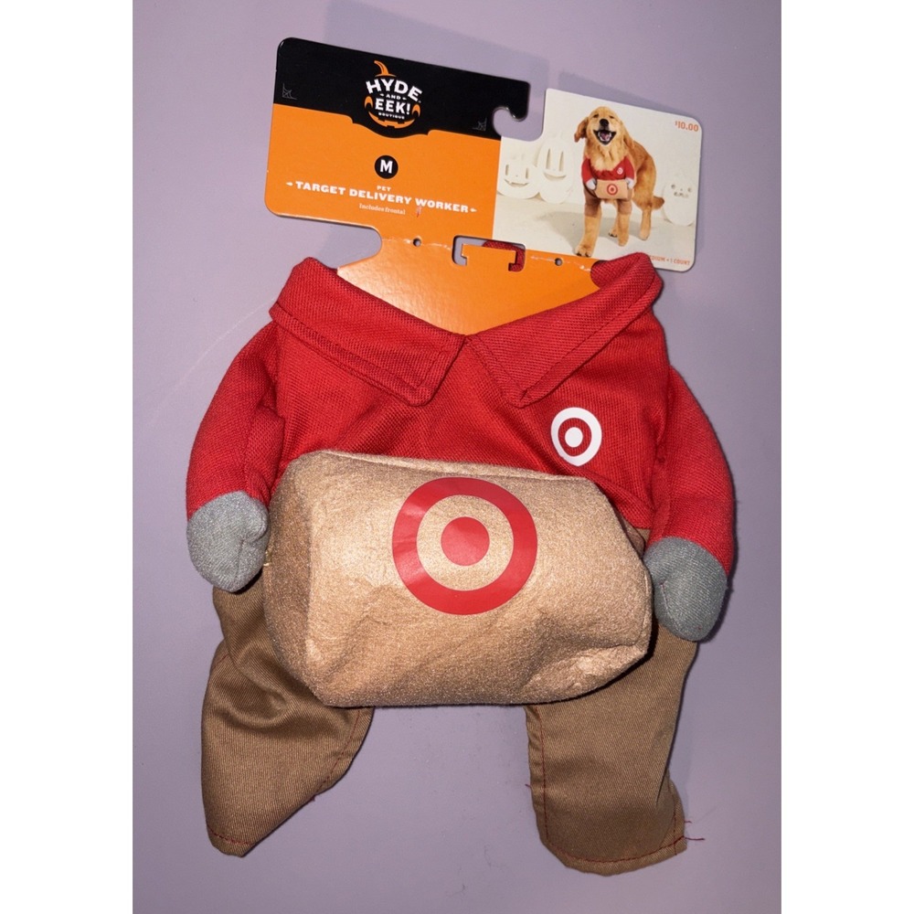 Hyde & Eek Target Delivery Worker Costume - Dog - Medium